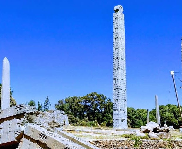 Axum (Aksum) Obelisks, Axum, Tigray Region, Ethiopia